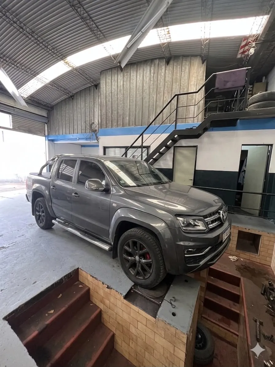 Automecánica Sucre — trabajo en el taller
